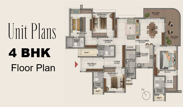 Godrej Yeshwanthpur Floor Plan